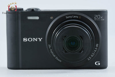 【中古】SONY ソニー Cyber-shot DSC-WX350 ブラック コンパクトデジタルカメラ 多言語対応
