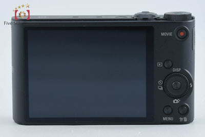 【中古】SONY ソニー Cyber-shot DSC-WX350 ブラック コンパクトデジタルカメラ 多言語対応