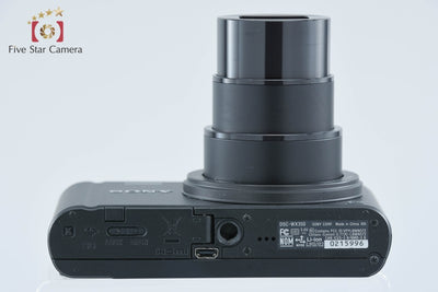 【中古】SONY ソニー Cyber-shot DSC-WX350 ブラック コンパクトデジタルカメラ 多言語対応