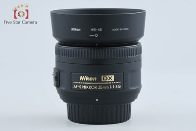 【中古】Nikon ニコン AF-S DX NIKKOR 35mm f/1.8 G