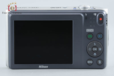 【中古】Nikon ニコン COOLPIX S3600 クリスタルシルバー コンパクトデジタルカメラ