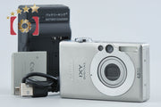 【中古】Canon キヤノン IXY Digital 50 シルバー コンパクトデジタルカメラ