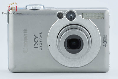 【中古】Canon キヤノン IXY Digital 50 シルバー コンパクトデジタルカメラ