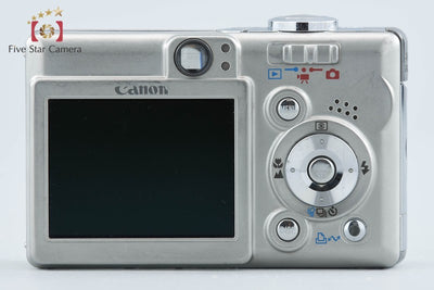 【中古】Canon キヤノン IXY Digital 50 シルバー コンパクトデジタルカメラ