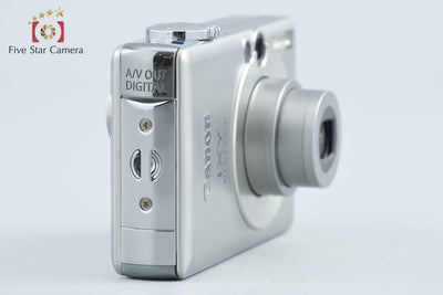 【中古】Canon キヤノン IXY Digital 50 シルバー コンパクトデジタルカメラ