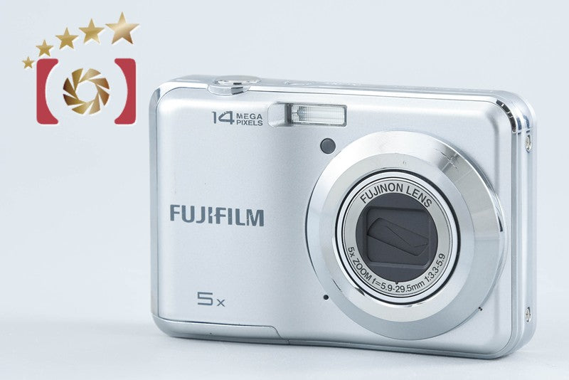 【中古】FUJIFILM 富士フイルム FINEPIX AX300 シルバー コンパクトデジタルカメラ