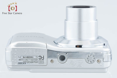 【中古】FUJIFILM 富士フイルム FINEPIX AX300 シルバー コンパクトデジタルカメラ
