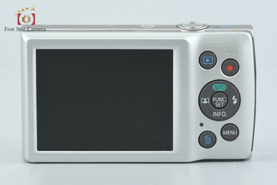 【中古】Canon キヤノン IXY 180 シルバー コンパクトデジタルカメラ - 3枚目