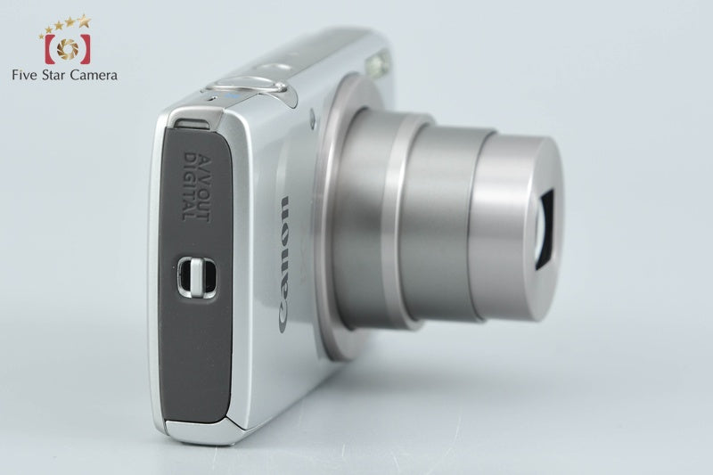 【中古】Canon キヤノン IXY 180 シルバー コンパクトデジタルカメラ - 5枚目