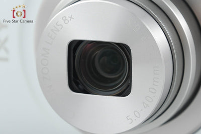 【中古】Canon キヤノン IXY 180 シルバー コンパクトデジタルカメラ - 8枚目