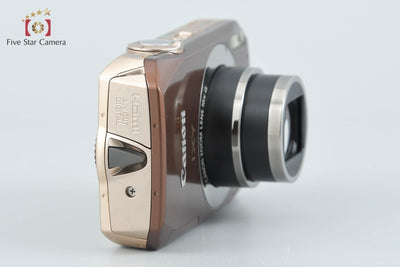 【中古】Canon キヤノン IXY 50S ブラウン コンパクトデジタルカメラ