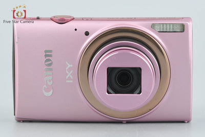 【中古】Canon キヤノン IXY 630 ピンク コンパクトデジタルカメラ 元箱付き