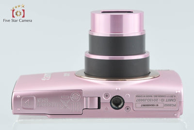 【中古】Canon キヤノン IXY 630 ピンク コンパクトデジタルカメラ 元箱付き