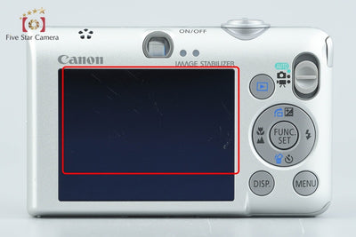 【中古】Canon キヤノン IXY Digital 110 IS シルバー コンパクトデジタルカメラ