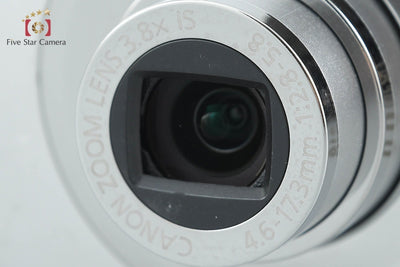 【中古】Canon キヤノン IXY Digital 910 IS シルバー コンパクトデジタルカメラ