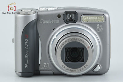 【中古】Canon キヤノン PowerShot A710 IS コンパクトデジタルカメラ
