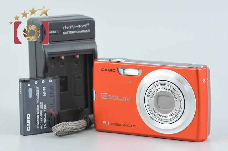 【中古】Casio カシオ EXILIM EX-Z250 レッド コンパクトデジタルカメラ