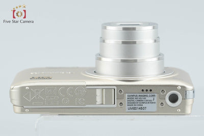 【中古】OLYMPUS オリンパス VG-145 シャンパンゴールド コンパクトデジタルカメラ