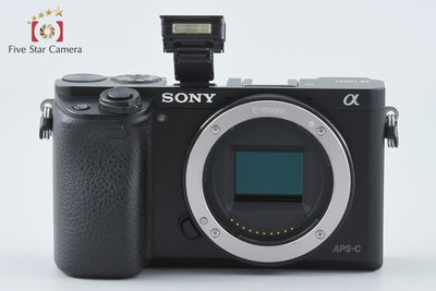 【中古】SONY ソニー α6000 ILCE-6000 ブラック パワーズームレンズキット シャッター回数僅少 海外版