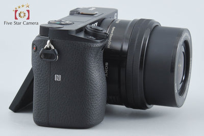 【中古】SONY ソニー α6000 ILCE-6000 ブラック パワーズームレンズキット シャッター回数僅少 海外版