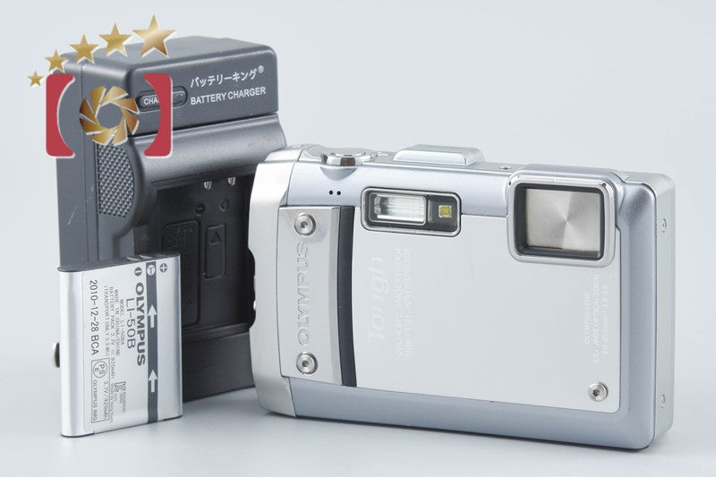 【中古】OLYMPUS オリンパス TOUGH TG-810 シルバー コンパクトデジタルカメラ