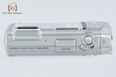 【中古】OLYMPUS オリンパス TOUGH TG-810 シルバー コンパクトデジタルカメラ