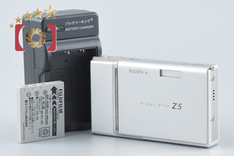 【中古】FUJIFILM 富士フイルム FINEPIX Z5fd シルバー コンパクトデジタルカメラ