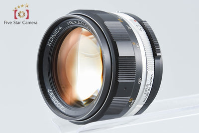 【中古】KONICA コニカ HEXANON 57mm f/1.2 EE ARマウント