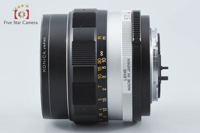 【中古】KONICA コニカ HEXANON 57mm f/1.2 EE ARマウント
