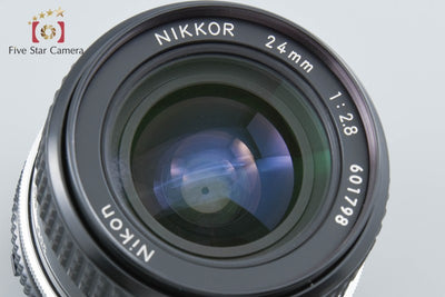 【中古】Nikon ニコン Ai NIKKOR 24mm f/2.8