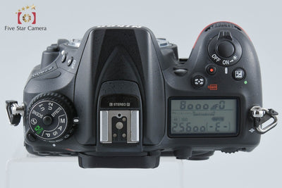 【中古】Nikon ニコン D7200 デジタル一眼レフカメラ