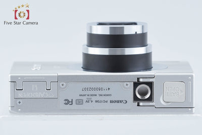 【中古】Canon キヤノン IXY 3 シルバー コンパクトデジタルカメラ