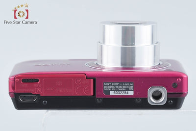 【中古】SONY ソニー Cyber-shot DSC-W380 レッド コンパクトデジタルカメラ