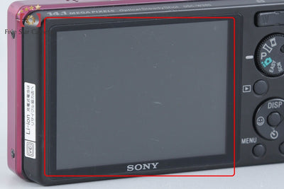 【中古】SONY ソニー Cyber-shot DSC-W380 レッド コンパクトデジタルカメラ