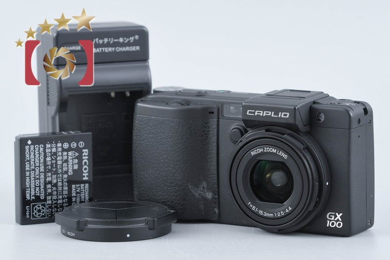 【中古】RICOH リコー GX100 コンパクトデジタルカメラ シャッター回数僅少