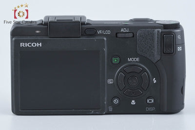 【中古】RICOH リコー GX100 コンパクトデジタルカメラ シャッター回数僅少