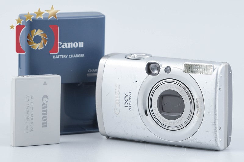【中古】Canon キヤノン IXY Digital 810 IS シルバー コンパクトデジタルカメラ