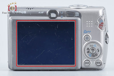 【中古】Canon キヤノン IXY Digital 810 IS シルバー コンパクトデジタルカメラ