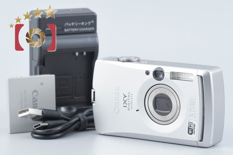 【中古】Canon キヤノン IXY DIGITAL WIRELESS コンパクトデジタルカメラ
