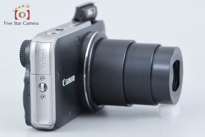 【中古】Canon キヤノン PowerShot SX210 IS ブルーブラック コンパクトデジタルカメラ