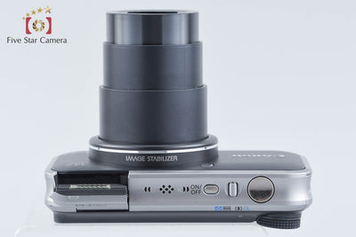 【中古】Canon キヤノン PowerShot SX210 IS ブルーブラック コンパクトデジタルカメラ