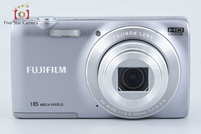 【中古】FUJIFILM 富士フイルム FinePix JZ250 シルバー コンパクトデジタルカメラ