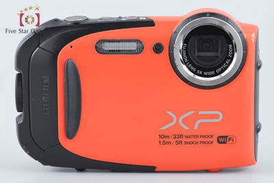 【中古】FUJIFILM 富士フイルム FINEPIX XP70 オレンジ コンパクトデジタルカメラ