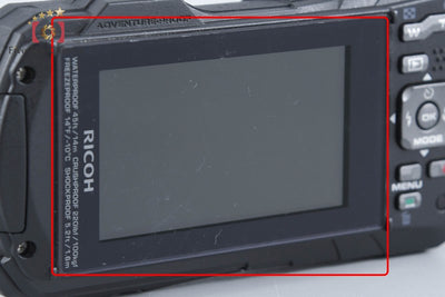 【中古】RICOH リコー PENTAX ペンタックス WG-50 ブラック 防水デジタルカメラ シャッター回数僅少