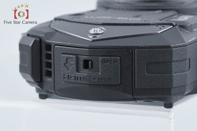 【中古】RICOH リコー PENTAX ペンタックス WG-60 ブラック 防水アクションカメラ シャッター回数僅少