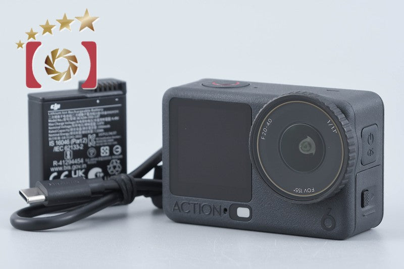 【中古】DJI ディージェーアイ OSMO Action 6 アクションカメラ