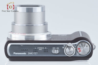 【中古】Panasonic パナソニック LUMIX DMC-TZ7 ブラウン コンパクトデジタルカメラ