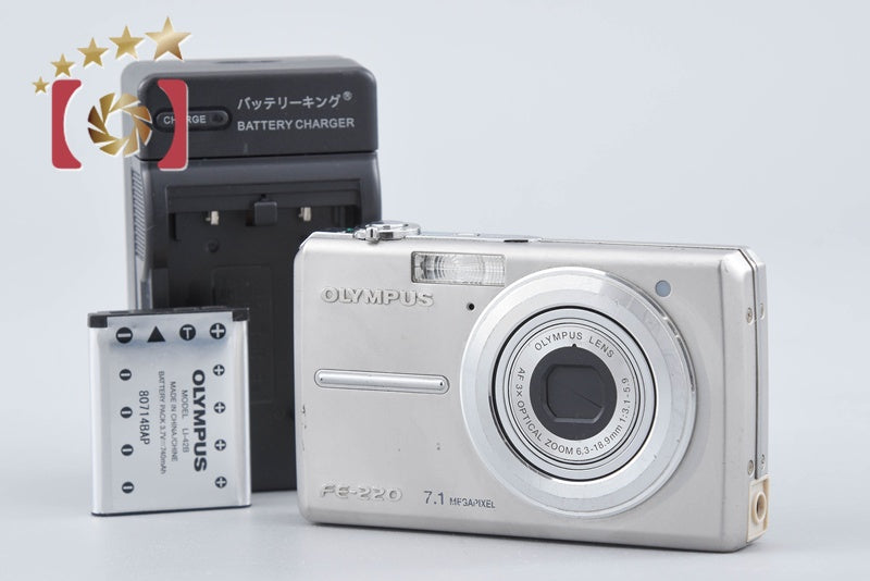 【中古】OLYMPUS オリンパス Camedia FE-220 コンパクトデジタルカメラ