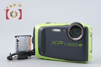【中古】FUJIFILM 富士フイルム FINEPIX XP90 ライム コンパクトデジタルカメラ