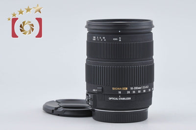 【中古】SIGMA シグマ 18-200mm f/3.5-6.3 DC OS キヤノン用